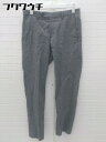◇ green label relaxing グリーンレーベル UNITED ARROWS グレンチェック パンツ サイズS グレー レディース 【中古】
