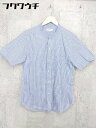 ◇ ◎ BEAUTY & YOUTH ビューティアンドユース UNITED ARROWS 長袖 シャツ サイズM ブルー メンズ 【中古】