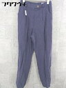 ◇ Munsingwear マンシングウェア タックパンツ サイズM パープル メンズ 【中古】