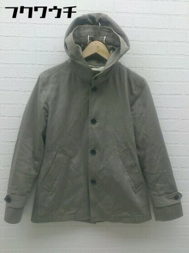 ◇ BEAUTY & YOUTH UNITED ARROWS フード付き ジャケット サイズM グレー メンズ 【中古】 ◇ BEAUTY & YOUTH UNITED ARROWS フード付き ジャケット サイズM グレー メンズ 【中古】