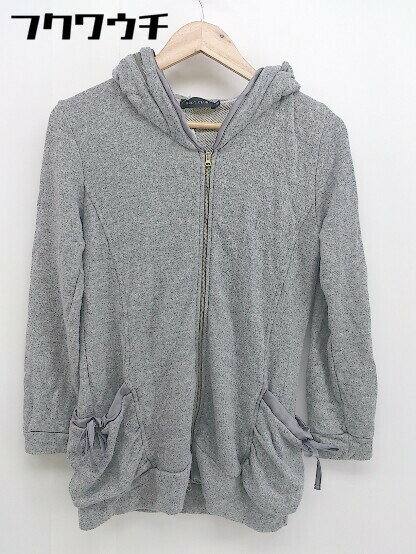 ◇ SCOT CLUB スコットクラブ 長袖 ジップアップ ジャケット サイズ38 グレー レディース 【中古】
