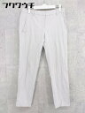 ◇ PLST プラステ アンクルパンツ サイズ4 ライトグレー レディース 【中古】