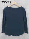 ◇ pattern torso antiqua アンティカ 長袖 カットソー サイズM ネイビー レディース 【中古】(4)