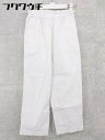 ◇ ITEMS URBAN RESEARCH アーバンリサーチ パンツ サイズF ホワイト レディース 【中古】