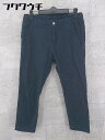 ◇ green label relaxing UNITED ARROWS パンツ サイズ36 ネイビー レディース 【中古】