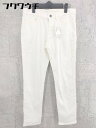 ◇ ◎ Lugnoncure ルノンキュール タグ付 ストレッチ パンツ サイズM オフホワイト レディース 【中古】