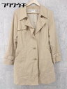 ◇ ◎ ensuite エンスウィート ベルト付き 長袖 コート サイズTL7 ベージュ レディース 【中古】(4)
