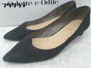 ◇ ◎ Odette e Odile UNITED ARROWS ヒール パンプス サイズ24 1/2 ブラック レディース 【中古】