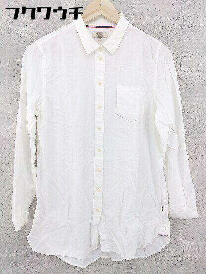 ◇ AIGLE エーグル 長袖 シャツ サイズ38 ホワイト レディース 【中古】