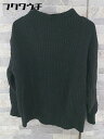 ◇ B:MING by BEAMS ビーミング by ビームス リブ 長袖 ニット セーター ブラック レディース 【中古】(4)