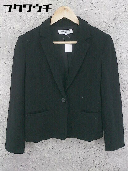 ◇ NATURAL BEAUTY BASIC ナチュラルビューティーベーシック 長袖 ジャケット サイズM ブラック レディース 【中古】