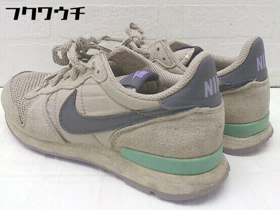 ◇ NIKE ナイキ 629684-003 INTERNATIONALIST スニーカー シューズ サイズ23.5 グレー系 レディース 【中古】