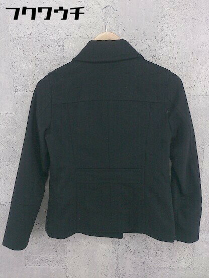 ■ Spick and Span スピックアンドスパン 長袖 P コート サイズ36 ブラック レディース 【中古】