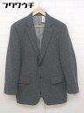 ◇ Franco Valentino フランコ バレンチノ 長袖 チェスター コート チャコール メンズ 【中古】