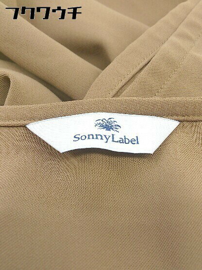 ◇ ◎ Sonny Label URBAN RESEARCH ウエストゴム カシュクール 五分袖 オールインワン サイズF ベージュ レディース 【中古】