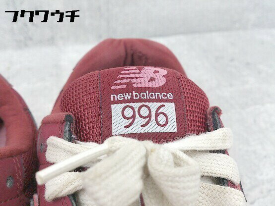 ◇ New Balance ニューバランス WR996SKH スニーカー シューズ サイズ24 レッド系 レディース 【中古】