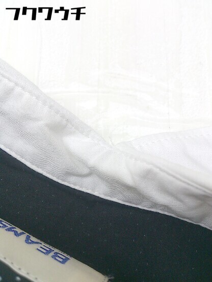 ◇ ◎ BEAMS BOY ビームスボーイ ノースリーブ ドット 水玉 膝丈 ワンピース ブラック ホワイト レディース 【中古】