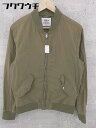 ◇ ikka イッカ 長袖 ジップアップ ジャケット サイズL カーキ レディース 【中古】(4)