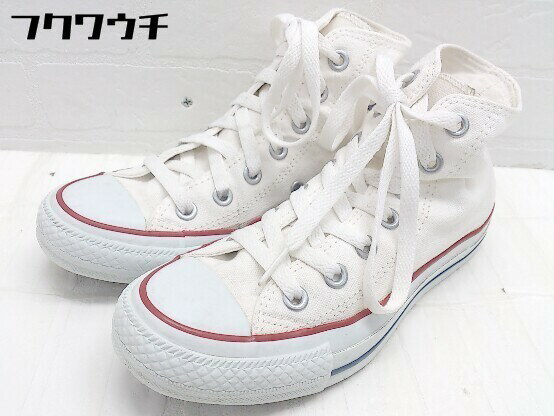 ◇ CONVERSE コンバース M7650 ALL STAR HI ハイカット スニーカー シューズ サイズ22.5cm オフホワイト レディース 【中古】