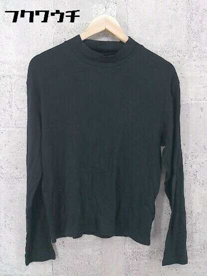 ◇ STUDIOUS ステュディオス 長袖 カットソー サイズ1 ブラック メンズ 【中古】