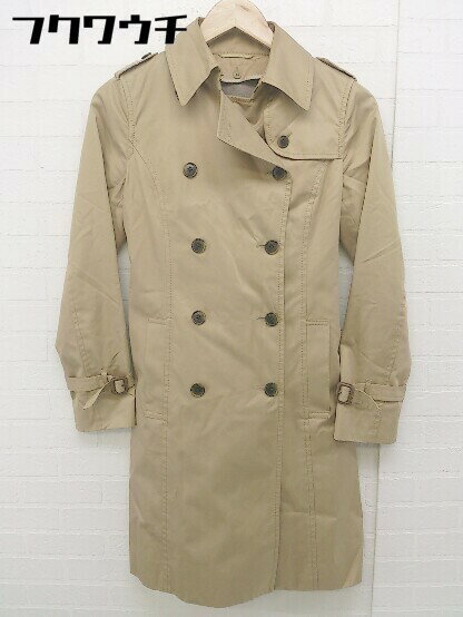 ◇ ◎ green label relaxing UNITED ARROWS 長袖 トレンチ コート サイズ36 ブラウンベージュ レディース 【中古】