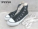◇ CONVERSE コンバース M9160 ALL STAR HI オールスターHI スニーカー シューズ サイズ22cm ブラック レディース 【中古】