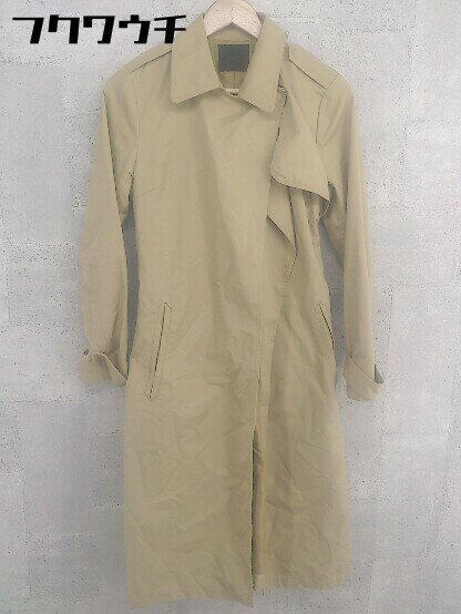 ◇ ◎ KBF ケービーエフ URBAN RESEARCH ウエストリボン付き 長袖 トレンチ コート サイズONE ベージュ系 レディース 【中古】