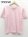 ◇ OUTDOOR PRODUCTS アウトドア プロダクツ 半袖 Tシャツ カットソー サイズM ピンク系 レディース 【中古】