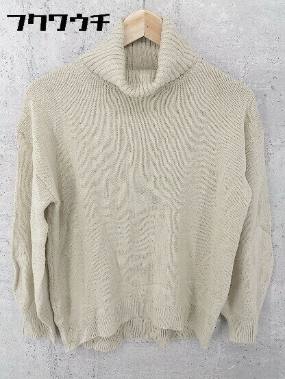 ◇ Sonny Label サニーレーベル URBAN RESEARCH タートルネック 長袖 ニット セーター サイズF ベージュ..