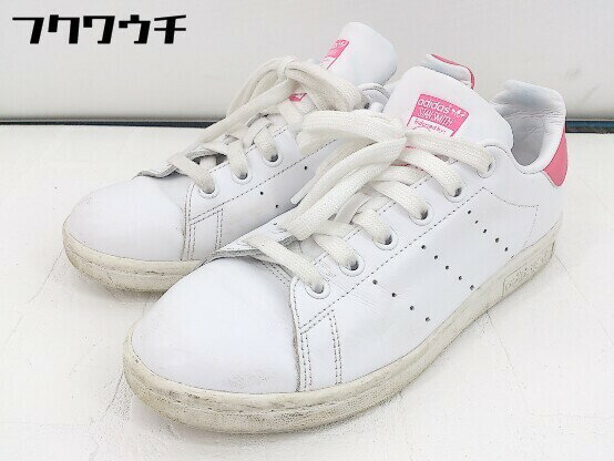 ◇ adidas オリジナルス F36576 STAN SMITH FD スタンスミス FD スニーカー サイズ22.5cm ホワイト ピンク レディース 【中古】