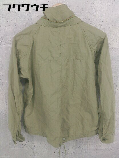 ◇ BEAUTY & YOUTH UNITED ARROWS ジップアップ ジャケット ブルゾン サイズM カーキ レディース 【中古】