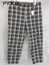 ◇ BEAUTY & YOUTH UNITED ARROWS チェック パンツ サイズM ネイビー レディース 【中古】