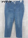 ◇ FORK&SPOON URBAN RESEARCH DOORS フォーク&スプーン パンツ サイズ1 ブルー系 レディース 【中古】(4)