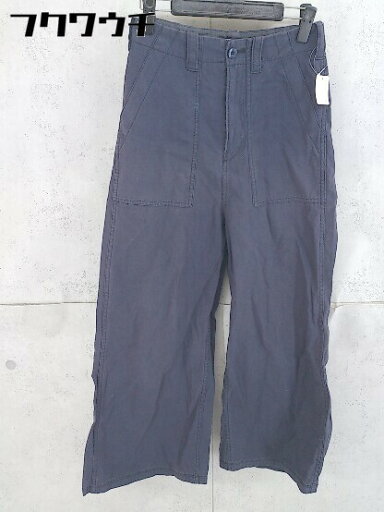 ◇ nano&co ナノアンドコー nano universe ベイカー パンツ サイズ36 ネイビー系 レディース 【中古】 ◇ nano&co ナノアンドコー nano universe ベイカー パンツ サイズ36 ネイビー系 レディース 【中古】