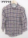 ◇ ◎ Enterblature and orders nano universe ナノユニバース チェック 長袖 シャツ サイズ マルチ メンズ 【中古】