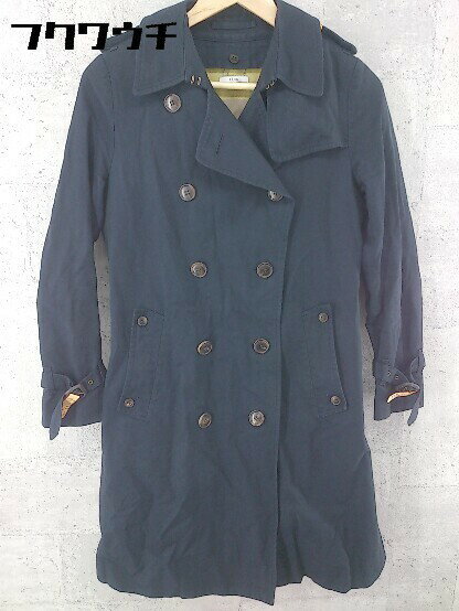 ■ IENA イエナ 12AW 長袖 ライナー付 コート サイズ36 ブラック レディース 【中古】