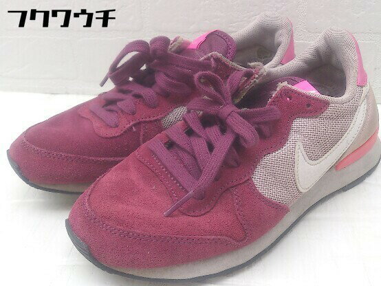  NIKE iCL 629684-603 INTERNATIONALIST Xj[J[ TCY22.5cm Cbh sN fB[X yÁz