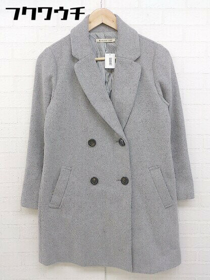 ■ MAJESTIC LEGON マジェスティックレゴン 長袖 コート サイズS グレー系 レディース 【中古】