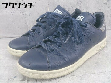 ◇ adidas アディダス × EDIFICE エディフィス S79299 Stan Smith スニーカー シューズ サイズ22.5 ネイビー レディース 【中古】