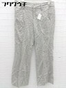 ◇ FRAGILE フラジール シルク混 パンツ サイズ34 グレー レディース 【中古】