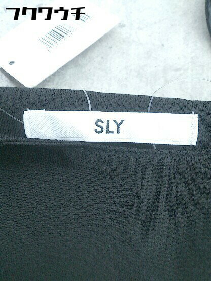 ◇ SLY スライ サイドジップ オールインワン サイズ1 ブラック レディース 【中古】