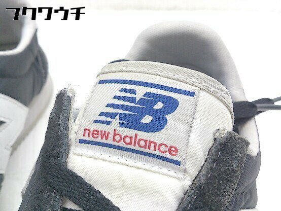 ◇ New Balance ニューバランス U220BK スニーカー シューズ サイズ27 ブラック メンズ 【中古】