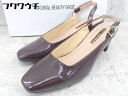 ◇ ◎ NATURAL BEAUTY BASIC ナチュラルビューティーベーシック ミュール サンダル サイズM ブラウン系 レディース 【中古】