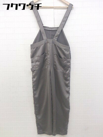 ◇ BONUM ボナム サロペット オーバーオール サイズF グレー レディース 【中古】