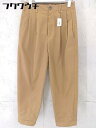 ◇ ADAM ET ROPE アダムエロペ パンツ サイズS ベージュ レディース 【中古】