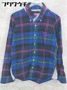 ◇ TOMMY トミー チェック 長袖 シャツ サイズM1 マルチ レディース 【中古】(4)
