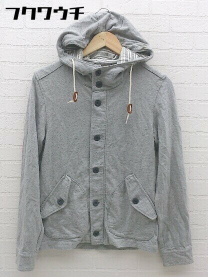 ◇ green label relaxing UNITED ARROWS 長袖 ジップアップ ジャケット サイズS グレー レディース 【中古】