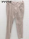 ◇ ◎ Doux archives ドゥアルシーヴ タグ付 パンツ サイズS ピンク系 レディース 【中古】