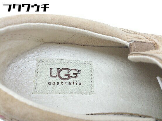 ◇ UGG アグ Fierce Rustic Weave 1009240 スリッポン スニーカー シューズ サイズ22cm ベージュ系 レディース 【中古】