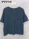 ◇ Champion チャンピオン 半袖 カットソー サイズM ネイビー レディース 【中古】